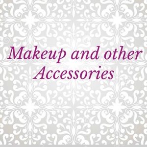 ( closet sign ) Checkout my makeup section!